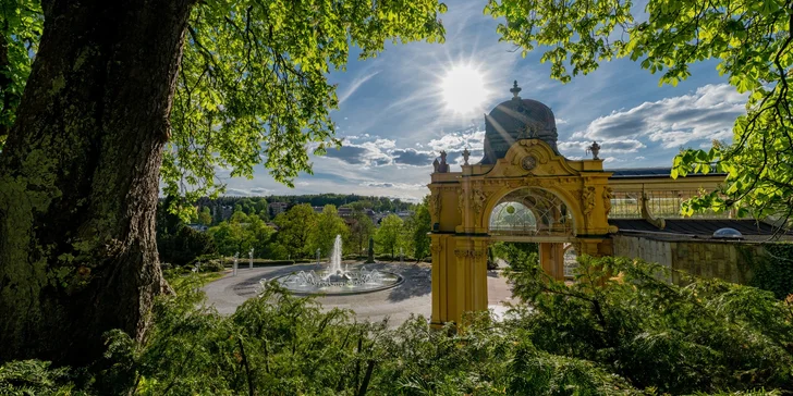 Poznejte krásy Mariánských Lázní: pobyt s polopenzí i varianty s lékařskou konzultací