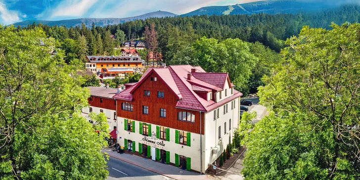Pohoda v Karpaczi: rodinný hotel Leśny Dwór, sauna i snídaně a spousta vyžití pro děti