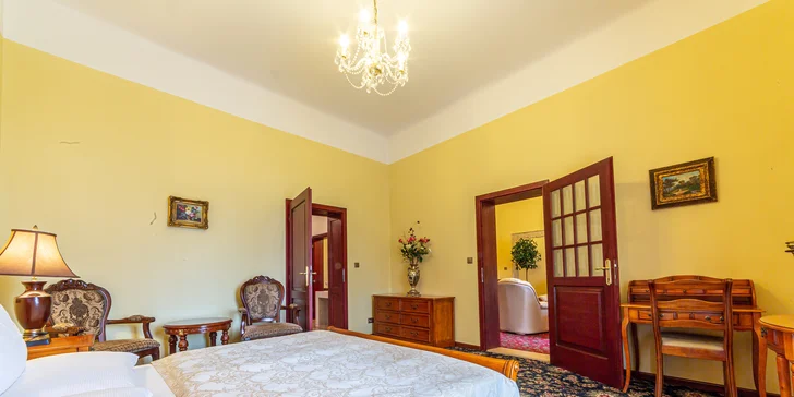 Apartmány jsou prostorné. 