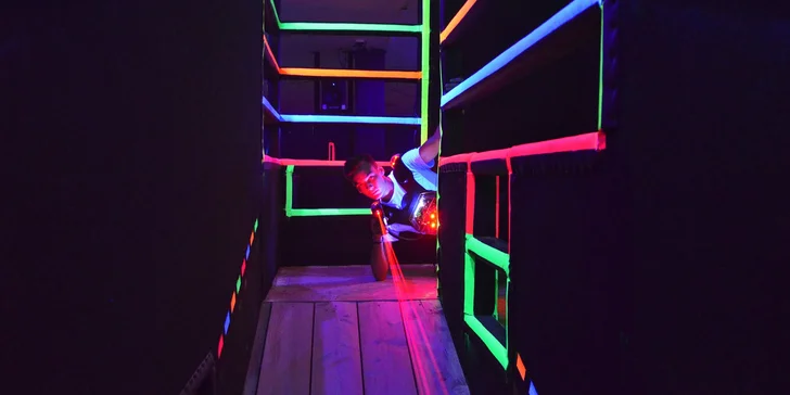 Mají tu nejmodernější herní vybavení – EVO-5 od firmy Lasermaxx.