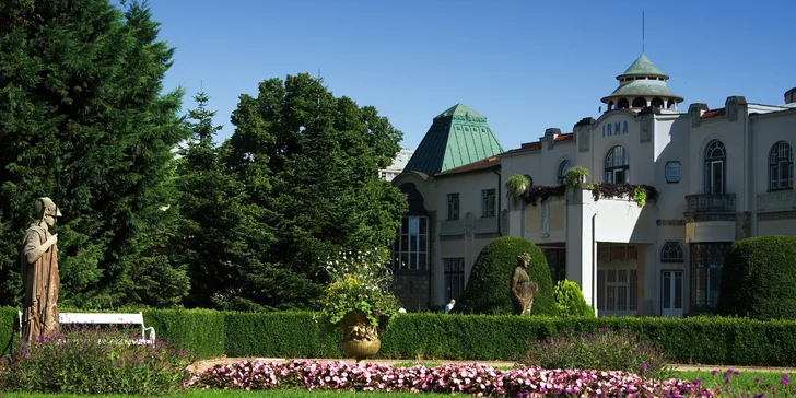 V pěší dostupnosti se nachází Lázeňský park i nádherné kavárničky.