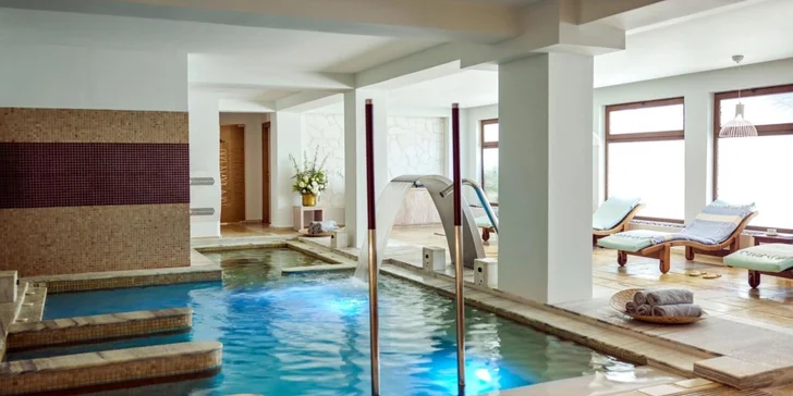 Za příplatek zajděte také do hotelového wellness.