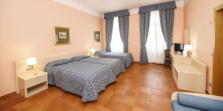 Na jednu noc i prodloužený víkend vás ubytuje Hotel Caesar Prague.