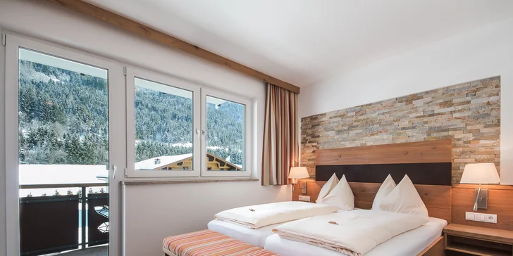 Bývať budete v 3* hoteli Alpenwelt.