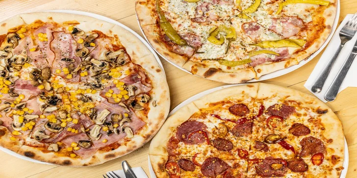 Skoč si po chrumkavú pizzu alebo si ju nechaj doviezť - na výber 10 druhov!