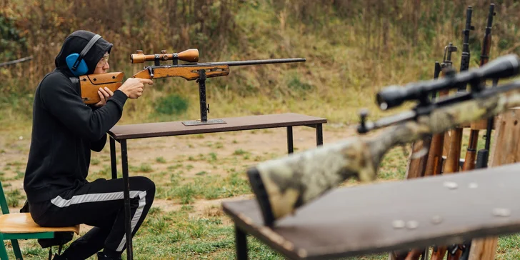 Střelecký balíček Sniper: 3hodinový kurz střelby vč. maskování a balistiky