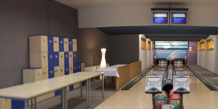 Hector má pro vás připravenou moderní bowlingovou dvoudráhu od firmy Brunswick.