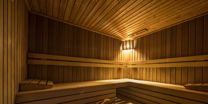 Príjemné prekrvenie organizmu sľubuje fínska sauna a vírivka.