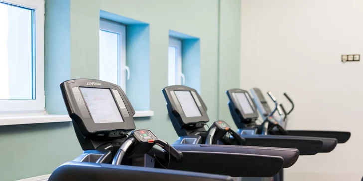 Také fitness můžete využívat jak je libo. 