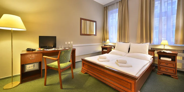 Elegantní hotel na Žižkově, bohaté snídaně a top místa Prahy na dosah