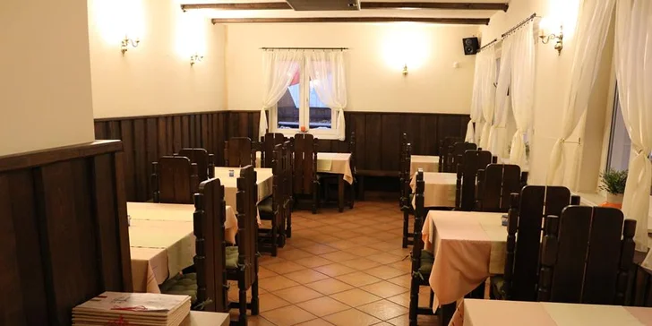 Jindy si můžete pochutnat třeba na dobrém steaku nebo vyzkoušet pizzu.