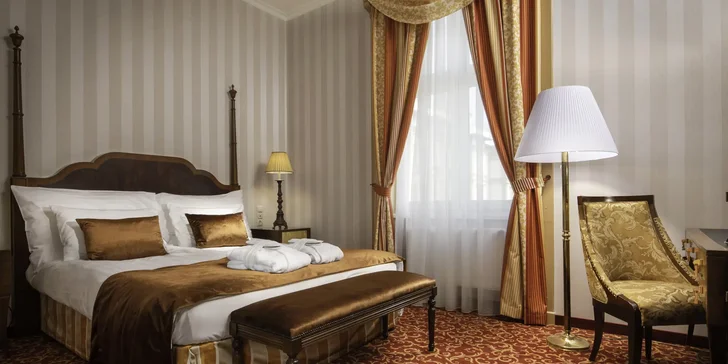 Pripravená pre vás dvojlôžková izba Deluxe (20 m²) alebo Deluxe Plus s možnosťou prístelky (31 m²).