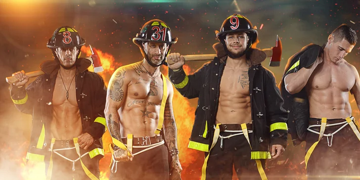 V show Men on Fire uvidíte mladé hřebečky i ostřílené borce. 