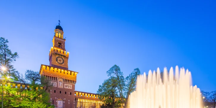 Další perlou je hrad Castello Sforzesco, který nechal postavit Francesco Sforza pro svou rodinu v 15. století.