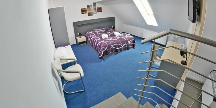 Za příplatek se můžete zabydlet v  pokoji kategorie Comfort či Deluxe.