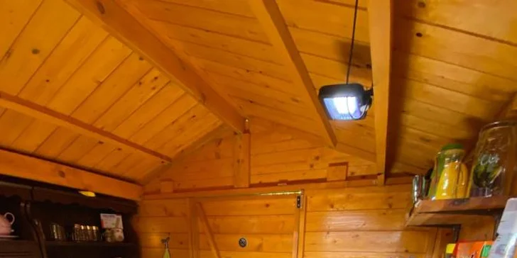 Takhle to vypadá v kuchyňce. 