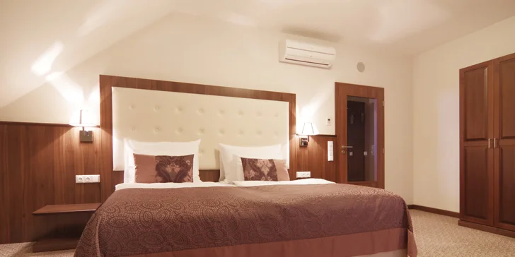 K vybaveniu každej izby patrí TV s plochou obrazovkou, telefón, Wi-Fi, písací stôl, skriňa, trezor a minibar.