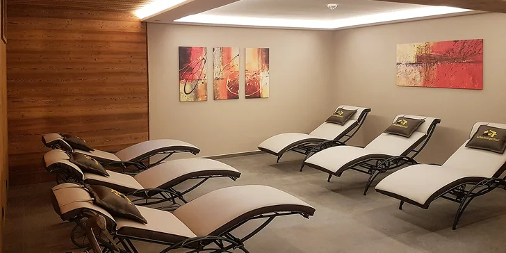 Wellness centrum je po nedávné rekonstrukci. 