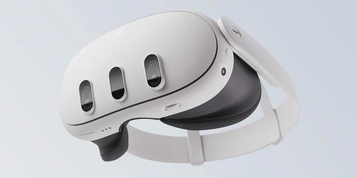 Zapůjčení 1–4 nejnovějších setů virtuální reality Meta Quest 3