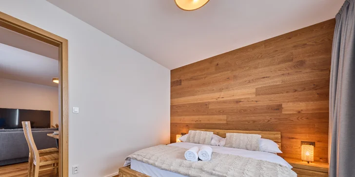 Ubytování s domácím mazlíčkem je možné jen v některých apartmánech. 