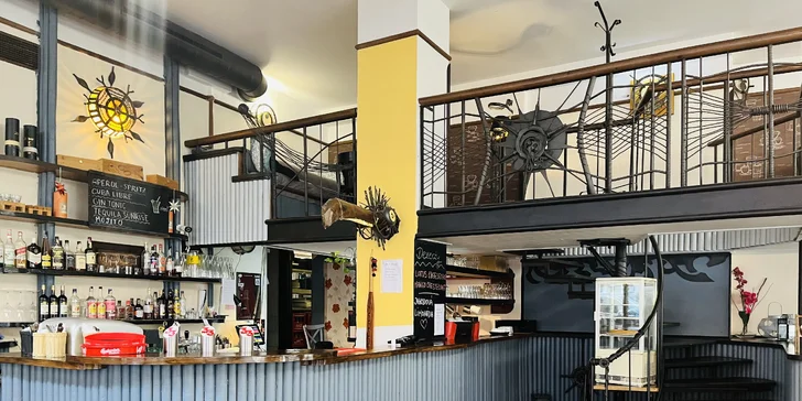 Voucher lze využít na cokoliv z menu včetně nápojů. 