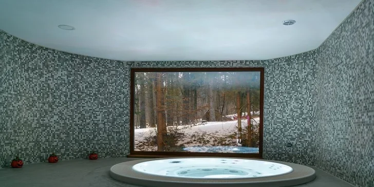 Dokonale si zarelaxujete v novém wellness centru.