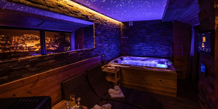 V ceně je 90 minut v privátním wellness.