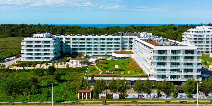 Prémiové apartmány v Kolobrzegu kúsok od pláže: neobmedzený wellness, vnútorný detský aquapark