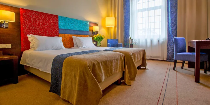 Pohodlí si uděláte ve dvoulůžkovém pokoji, rodinném pokoji nebo apartmánu. 