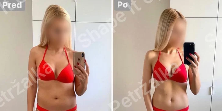 Priemerná strata kalórií počas 50 minútového tréningu v InfraShape Horizontal cca 1300–1600 kcal!

