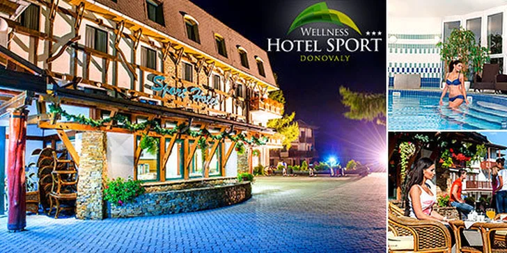 3–4 dny v oblíbeném wellness hotelu v Donovalech