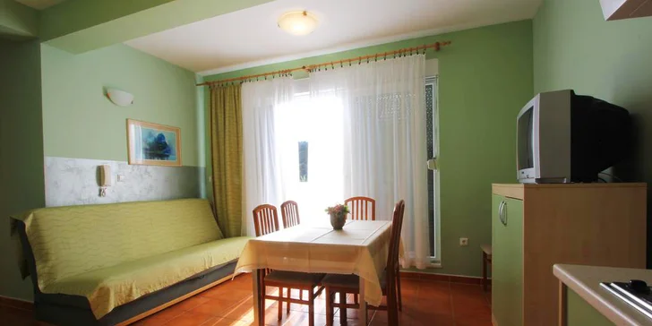 Bydlet budete ve zvoleném období v příjemných apartmánech.