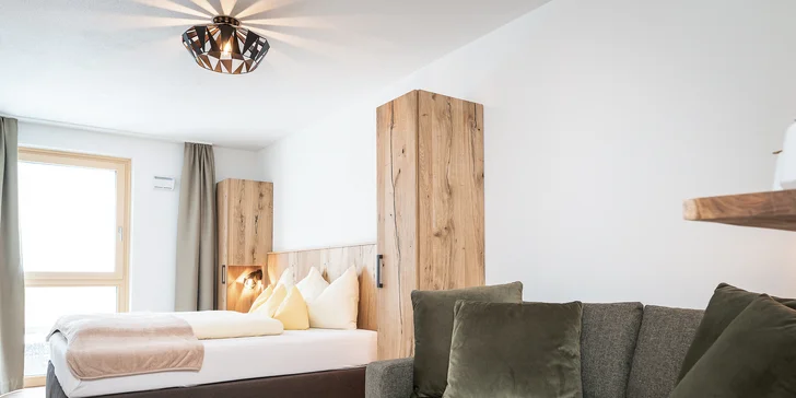 Pre náročnejších hostí alebo väčšie skupiny je ideálnou voľbou apartmán Comfort s rozlohou 56 m².