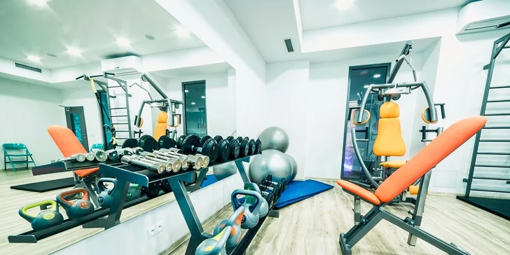 K dispozícii budete mať aj hotelové fitness centrum