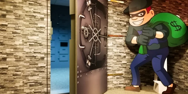Pokusíte se vyloupit trezor, ale ten se s vámi zavře a jen tak vás nepustí ven.