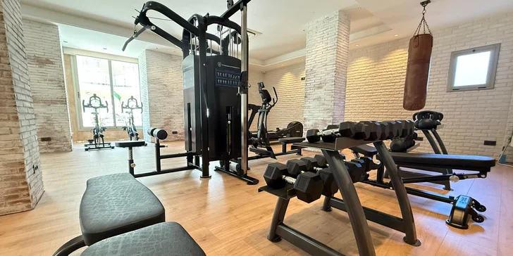 Milujete aktívnu dovolenku? Nechýba tu moderné fitness ani požičovňa bicyklov.