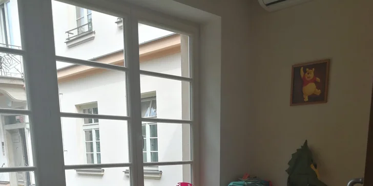 ...ale i vnitřní dětský koutek.