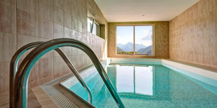 Atmosféra horského hotelu vás zkrátka pohladí na duši. O to víc, že si tu užijete i skvělé jídlo a relax ve wellness.