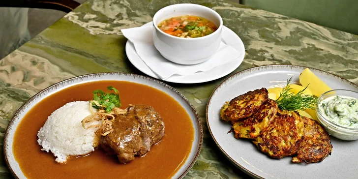 Voucher do kavárny Lucerna na cokoliv z menu: 300 Kč, 500 Kč i 1000 Kč