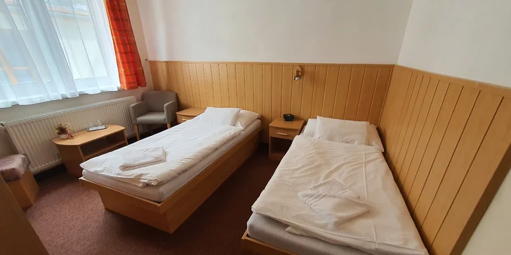 V prípade potreby je dostupná i detská postieľka.