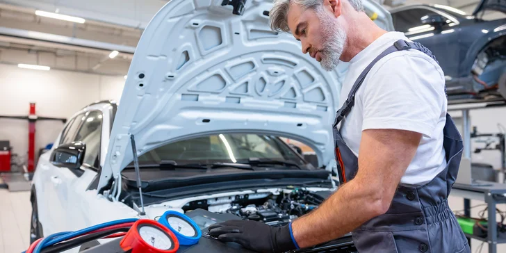 (Nejen) letní péče pro váš vůz: kompletní servis klimatizace R134a či 1234YF na Zličíně, 60 min.