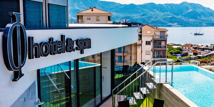 Pohodová dovolená v Černé Hoře: polopenze, neomezený vstup do bazénu a pláž jen 450 m od hotelu