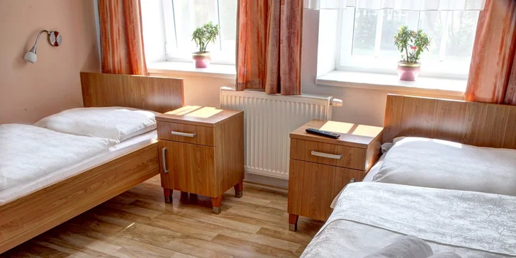 Zvolit můžete i pokoj Standard s oddělenými lůžky. Můžete tak dorazit s kamarádem či kamarádkou.