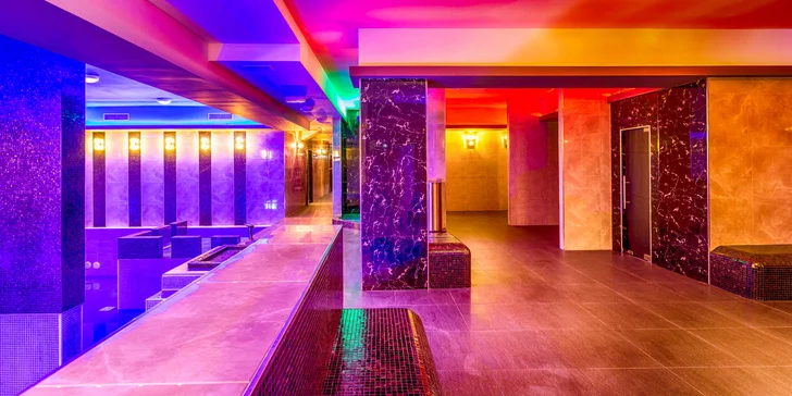 Hotel má perfektné wellness centrum, ktoré si môžete počas pobytu dopriať neobmedzene.