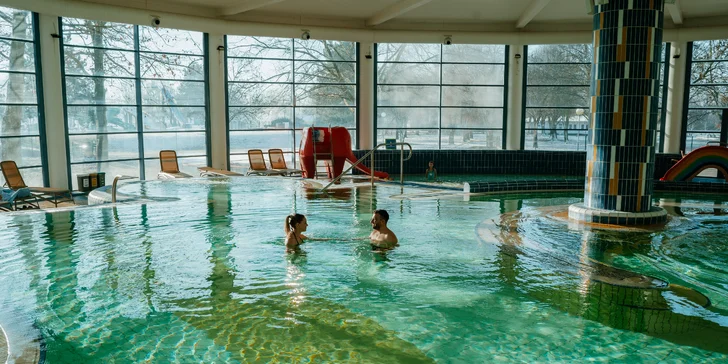 Těšte se na termální bazény, saunový svět i aquapark.