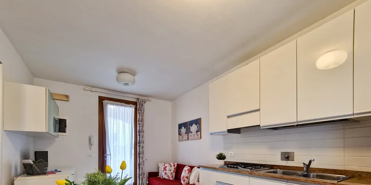 Apartmány Villaggio Tulipano mají i vlastní kuchyň.
