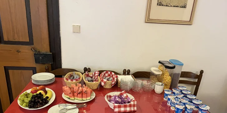 Každé ráno si vychutnáte kontinentální snídani.
