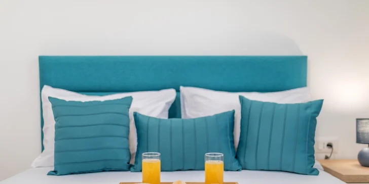 Na výber sú dvojlôžkové štúdiá alebo štvorlôžkové apartmány.