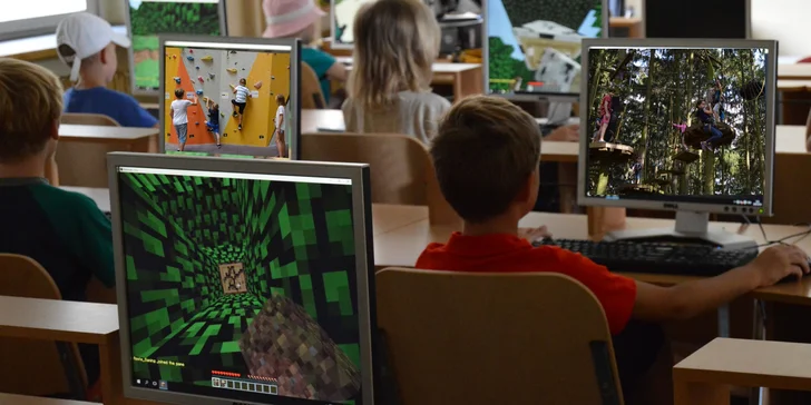 Minecraft & dobrodružství: Dětský příměstský tábor v anglicky mluvícím prostředí
