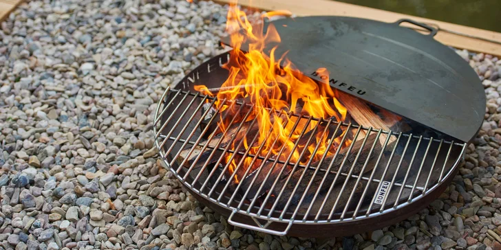 Připravený budete mít i gril.